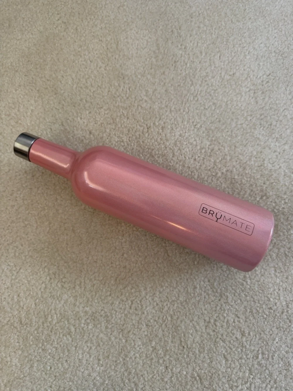 BrüMate Pink Metallic Insulated Winesulator